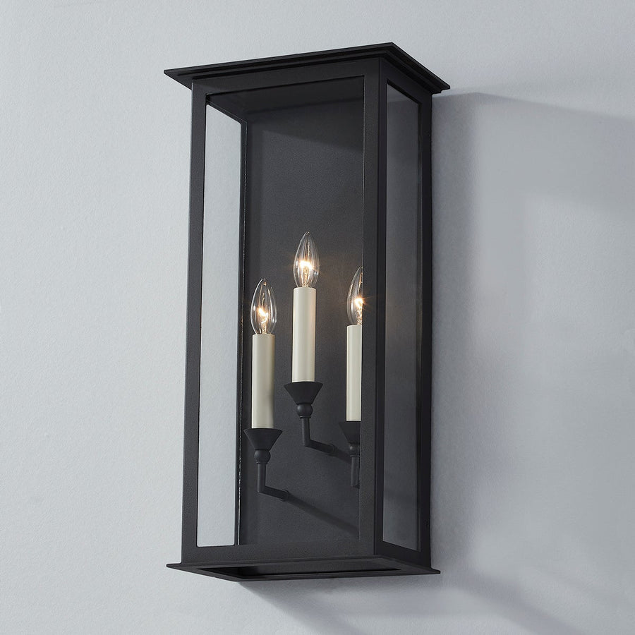 Chauncey Wall Sconce-Troy Lighting-TROY-B6993-TBK-Outdoor Wall Sconces3L-1-France and Son