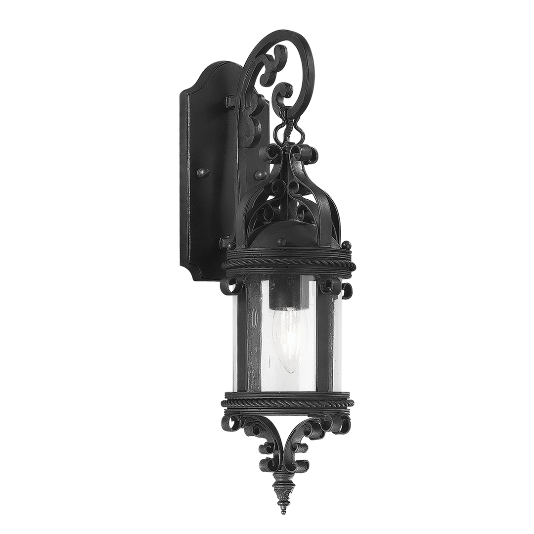 Pamplona Wall Sconce - Soft Off Black