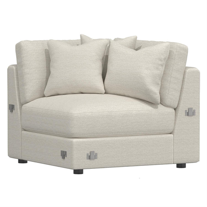 Sydney Fabric Corner Chair - With Pillow-Bernhardt-BHDT-B9432-Sofas-3-France and Son