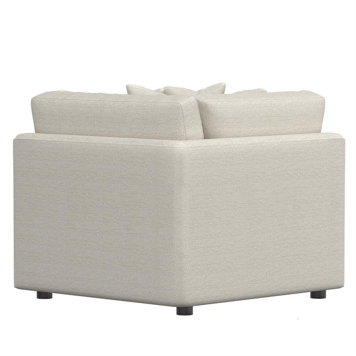 Sydney Fabric Corner Chair - With Pillow-Bernhardt-BHDT-B9432-Sofas-4-France and Son