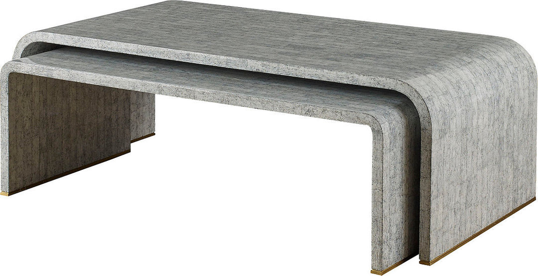 Craquelure Nesting Cocktail Table