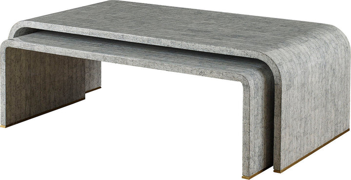 Craquelure Nesting Cocktail Table