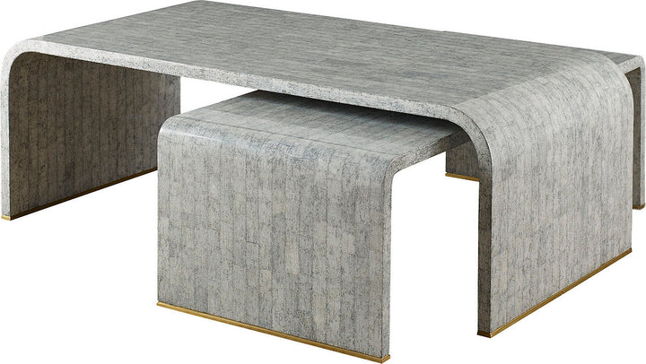 Craquelure Nesting Cocktail Table