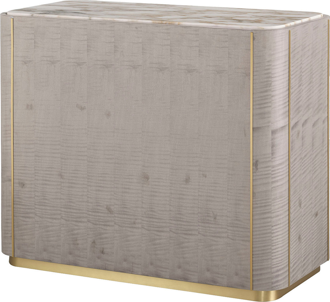 38" Wide 6 Drawer Credenza