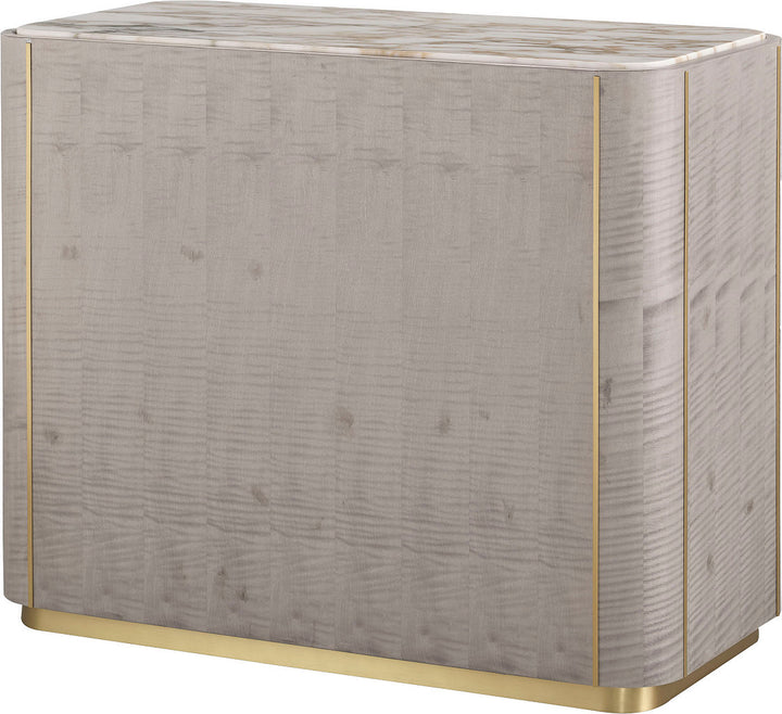 38" Wide 6 Drawer Credenza
