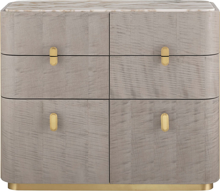 38" Wide 6 Drawer Credenza