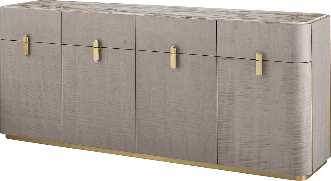 72" Wide 4 Door Credenza