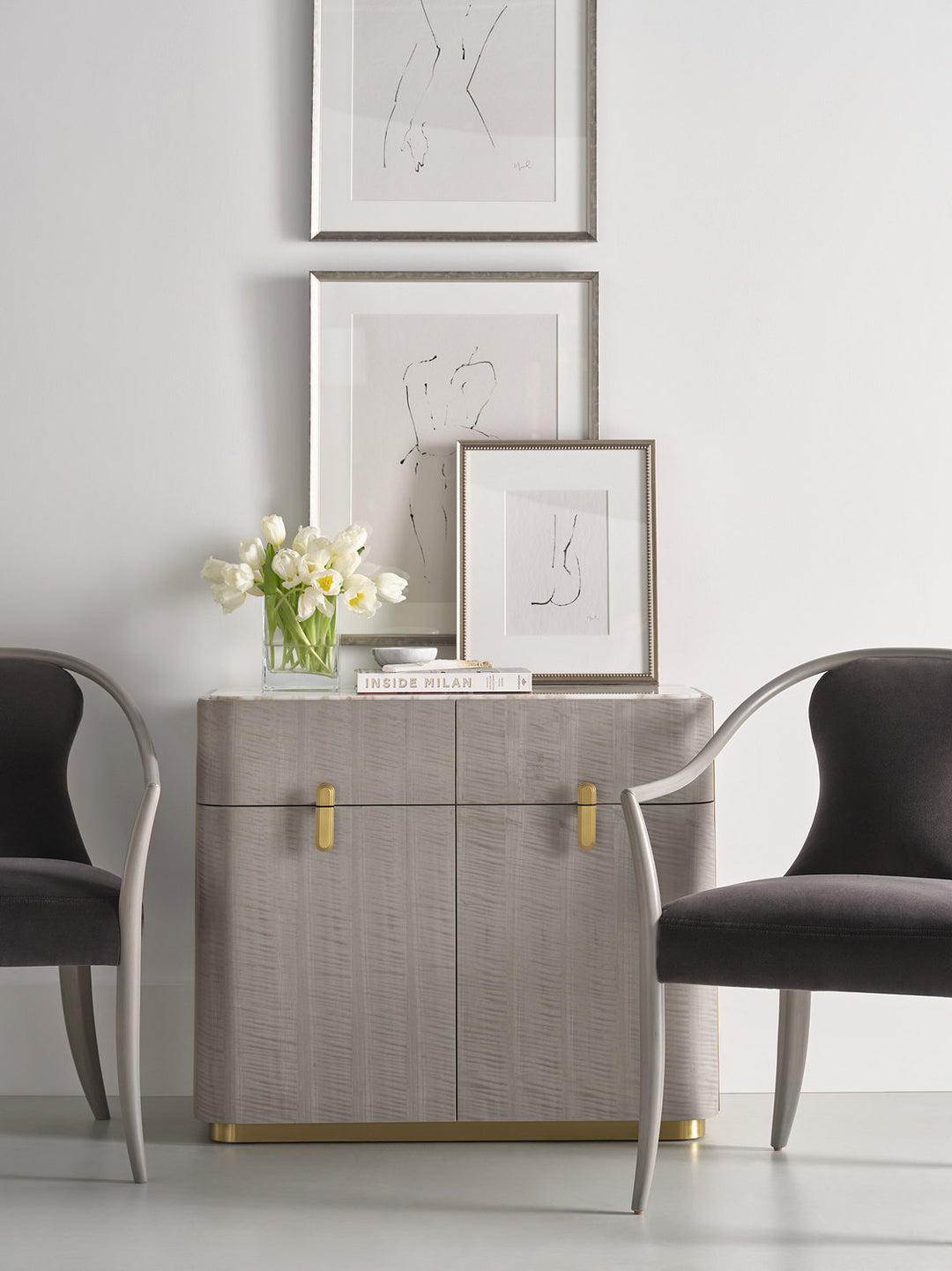 38" Wide 2 Door Credenza
