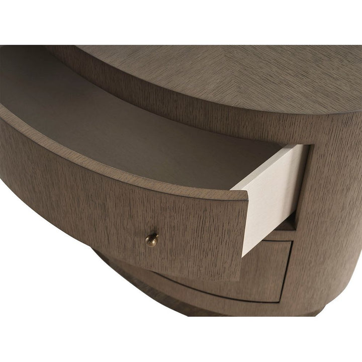 Mayon Oval Bedside Table by Susan Ferrier for Baker BAA5708