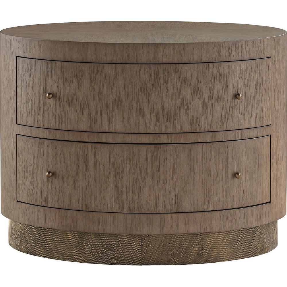Nightstands Mayon Oval Bedside Table by Susan Ferrier for Baker BAA5708