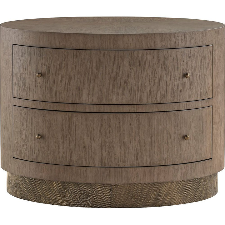 Nightstands Mayon Oval Bedside Table by Susan Ferrier for Baker BAA5708