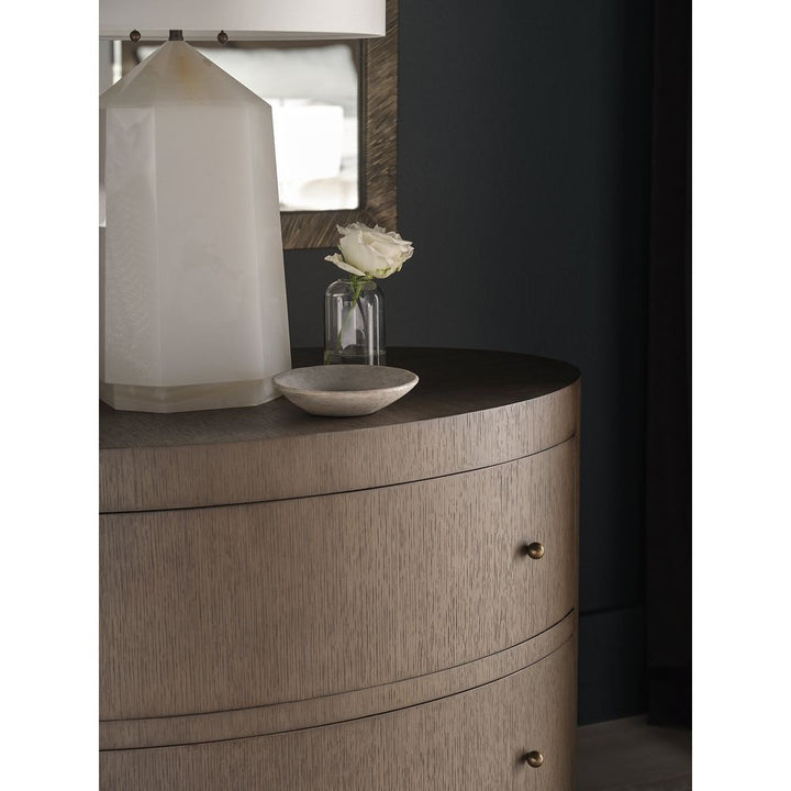 Nightstands Mayon Oval Bedside Table by Susan Ferrier for Baker BAA5708