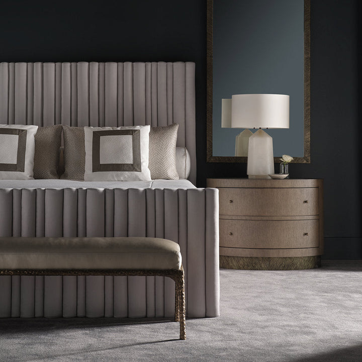 Nightstands Mayon Oval Bedside Table by Susan Ferrier for Baker BAA5708