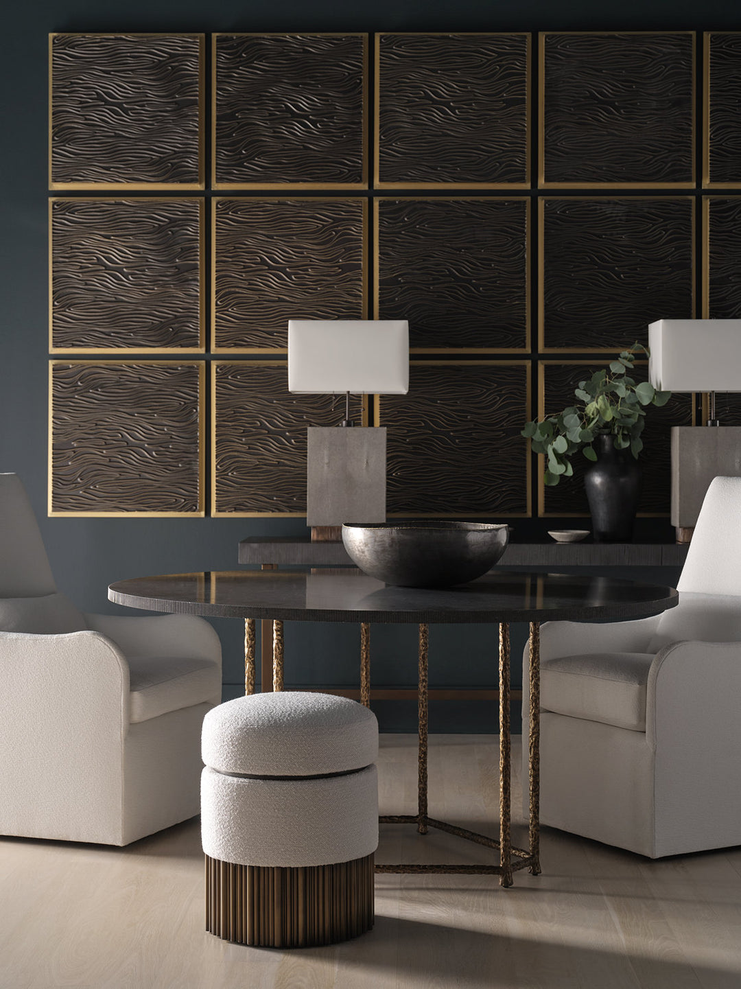Hiero Dining Table - Stone Top