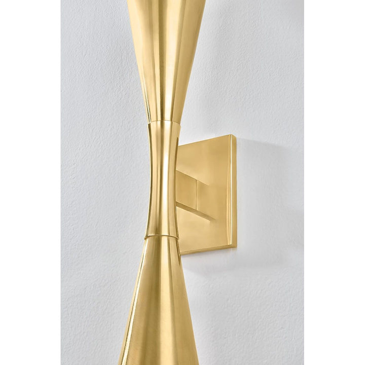 Barcelona Wall Sconce - Vintage Brass 2 Lights