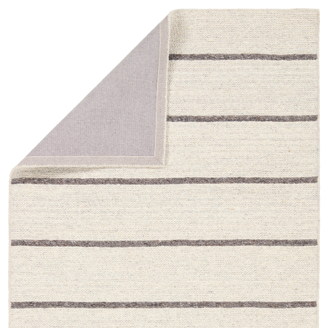 Vibe By Jaipur Living Almeda Handmade Striped Cream/Dark Gray Area Rug (5'X8')