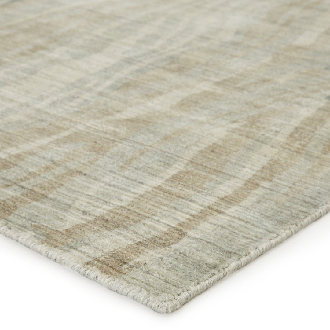 Barclay Butera by Jaipur Living Barrington Handmade Abstract Light Gray/ Beige Area Rug (5'X8')