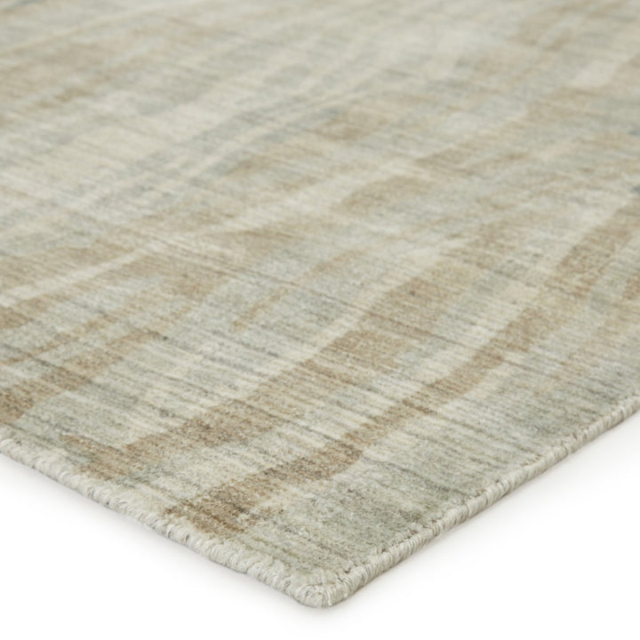 Barclay Butera by Jaipur Living Barrington Handmade Abstract Light Gray/ Beige Area Rug (9'X12')