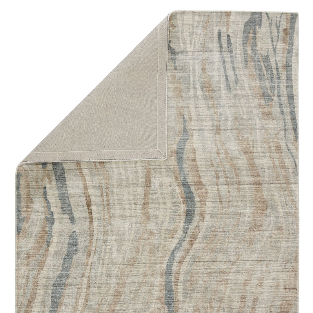 Barclay Butera by Jaipur Living Barrington Handmade Abstract Light Gray/ Beige Area Rug (5'X8')