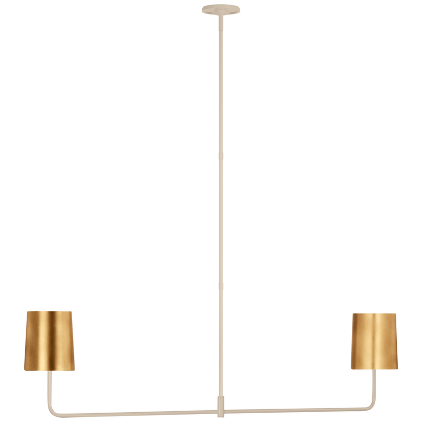 Gavin Lightly 54" Two Light Linear Chandelier