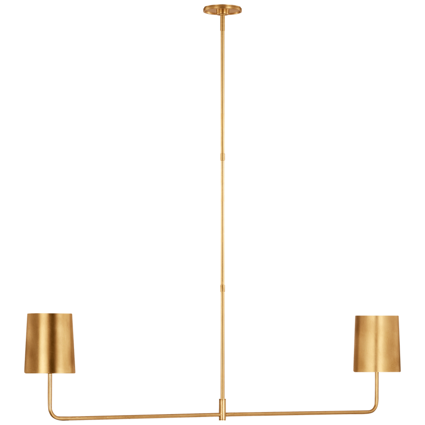 Gavin Lightly 54" Two Light Linear Chandelier