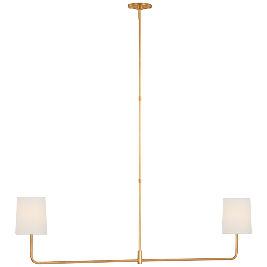 Gavin 54" Two Light Linear Chandelier