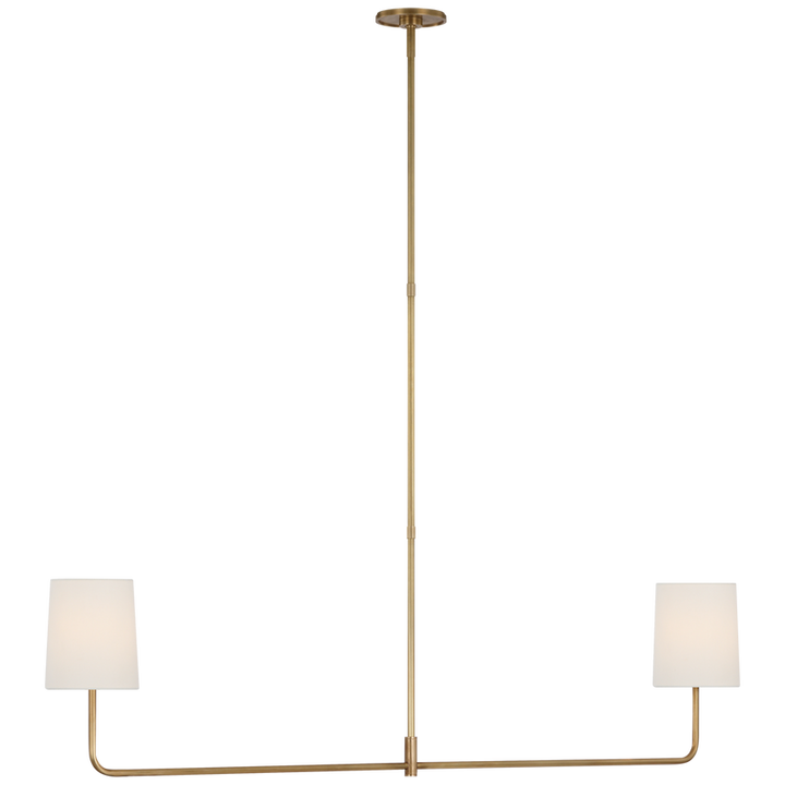 Gavin Lightly 54" Two Light Linear Chandelier