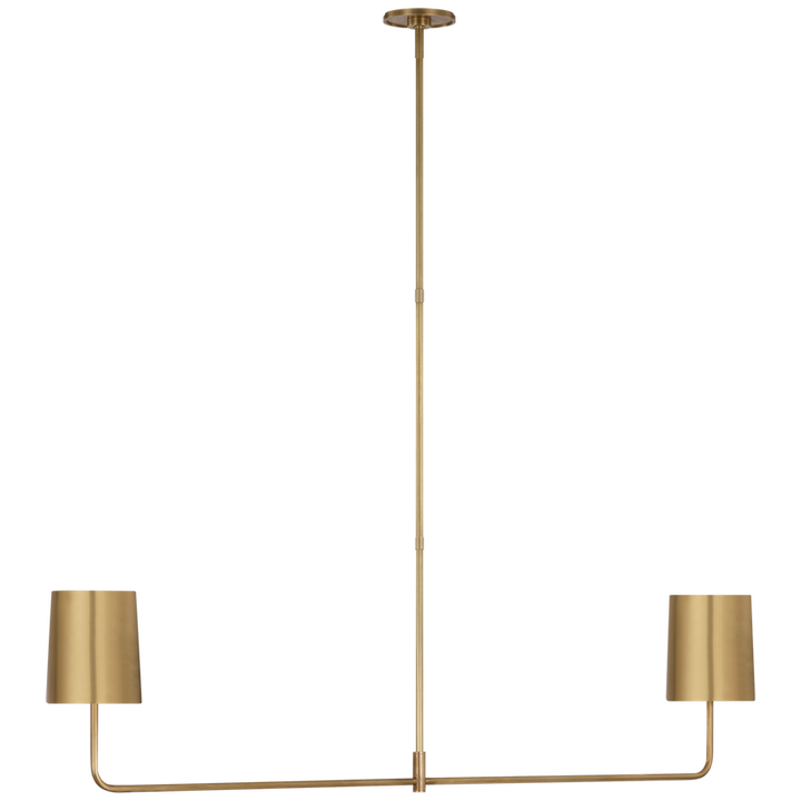 Gavin Lightly 54" Two Light Linear Chandelier