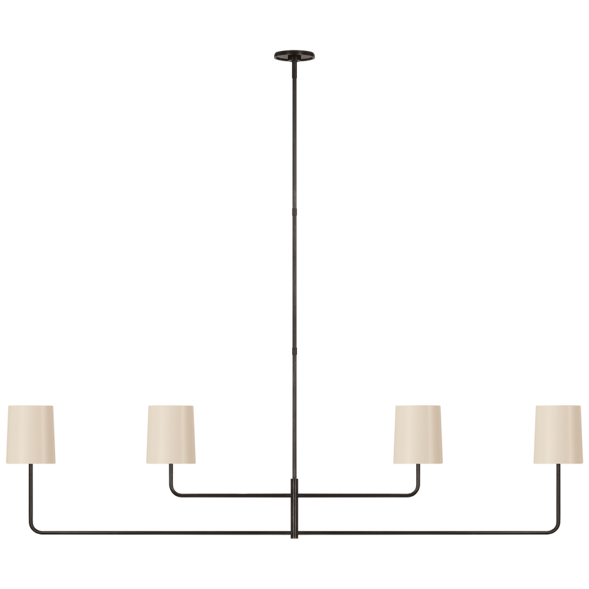 Elwood 70" Four Light Linear Chandelier