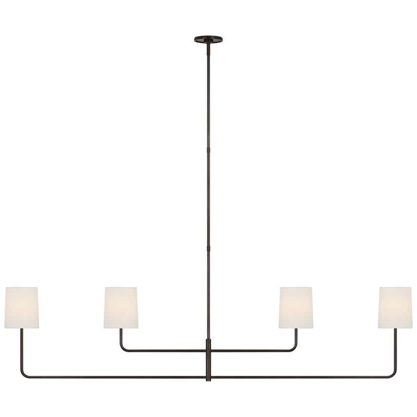 Emerson 70" Four Light Linear Chandelier