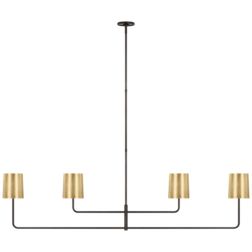 Elwood 70" Four Light Linear Chandelier