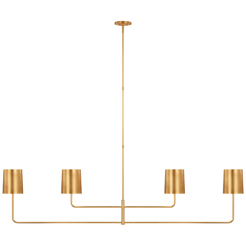 Gavin Lightly 70" Four Light Linear Chandelier