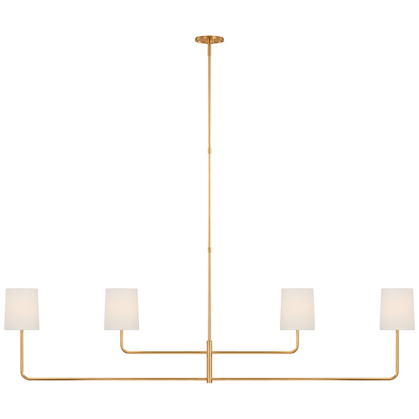 Gavin Lightly 70" Four Light Linear Chandelier