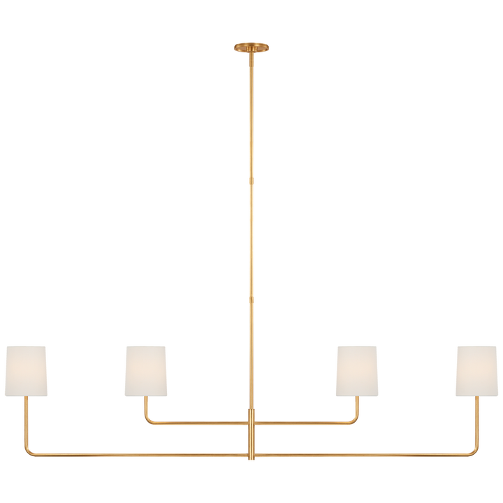 Gavin Lightly 70" Four Light Linear Chandelier