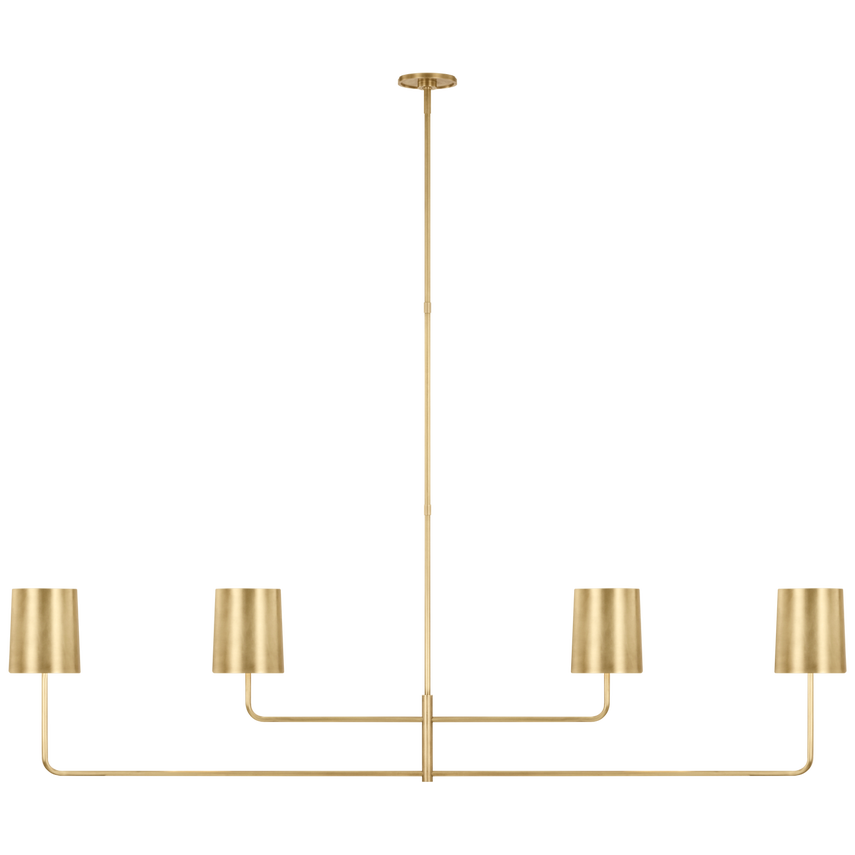 Elwood 70" Four Light Linear Chandelier