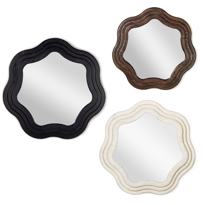 Swirl Round Mirror Sets – 20″, 30″, 40″-Union Home Furniture-UNION-BDM00202-Wall Decor-1-France and Son