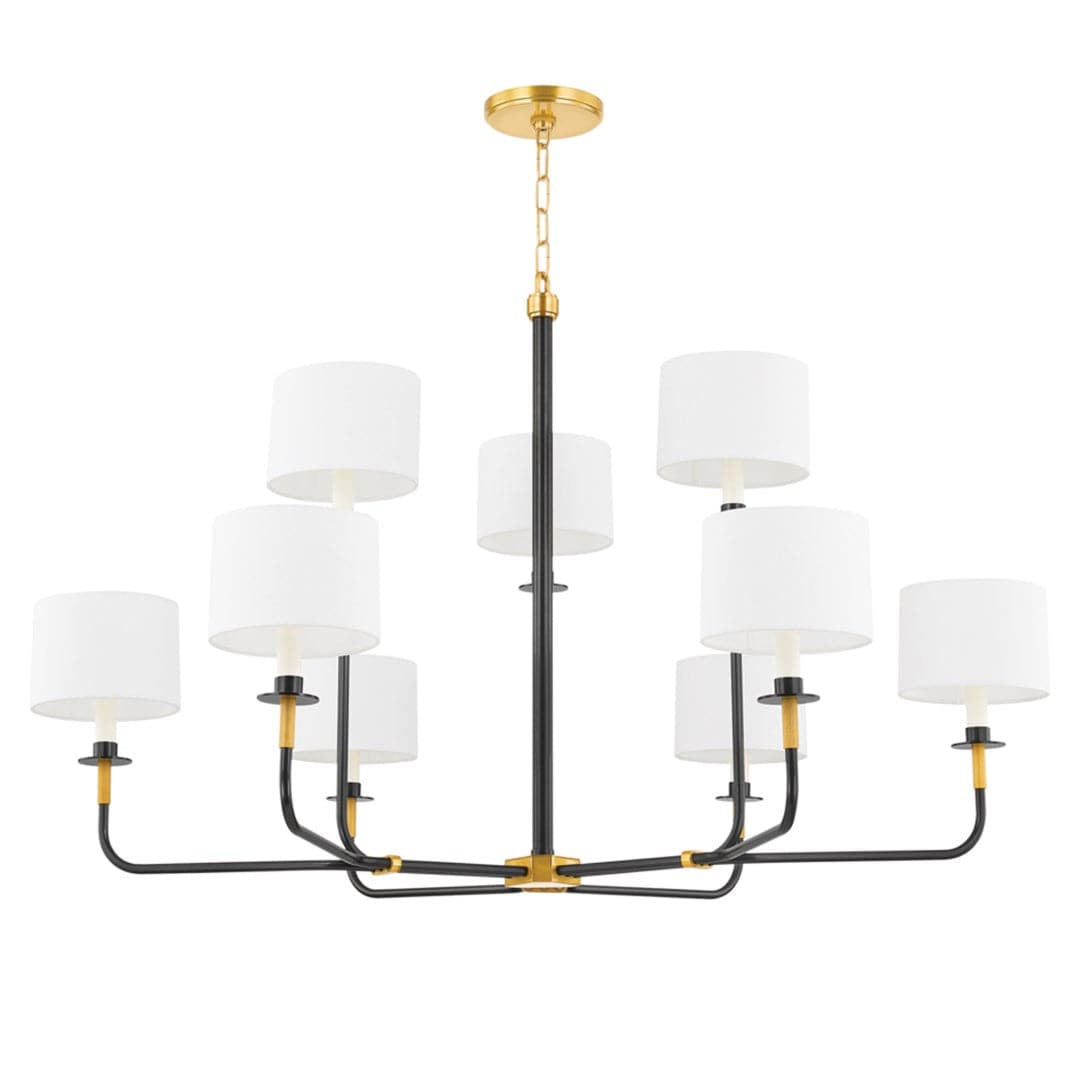 PARAMUS Chandelier-Hudson Valley-HVL-9148-AOB-ChandeliersOld Bronze-2-France and Son