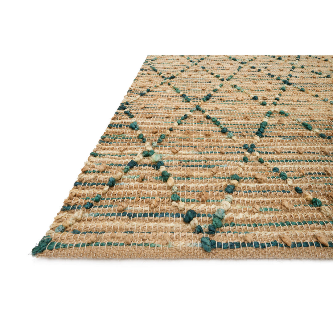 Loloi Beacon Aqua 3'-6" x 5'-6" Accent Rug