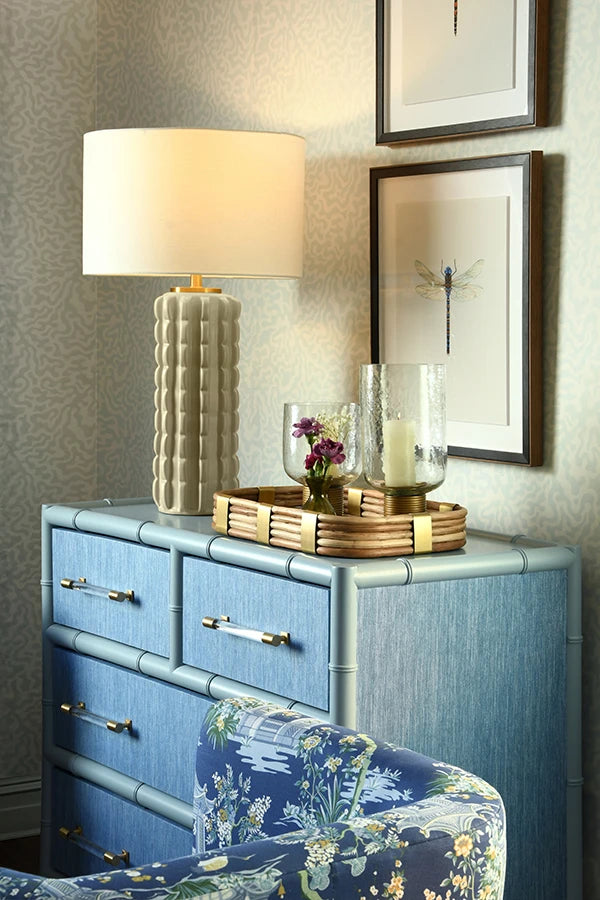 Beckett Blue Four Drawer Chest