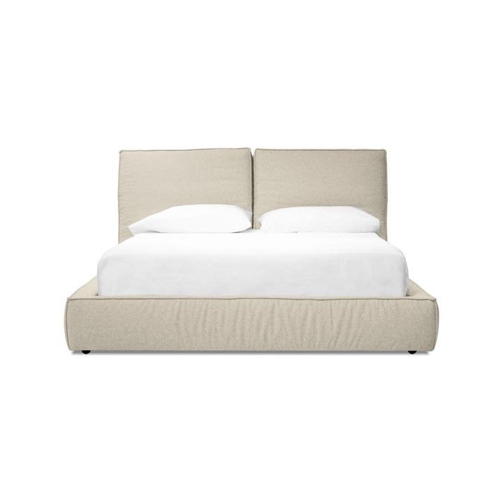 Beds Bendo Upholstered Bed King Almond Fabric