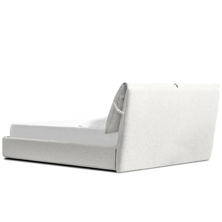 Beds Plume Bed Upholstered Oat Tweed