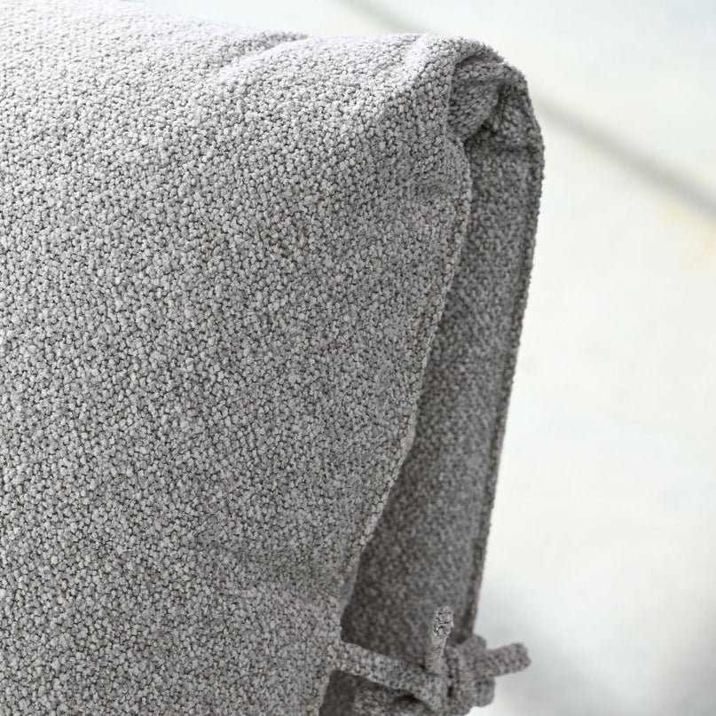 Plume Bed Upholstered Oat Tweed