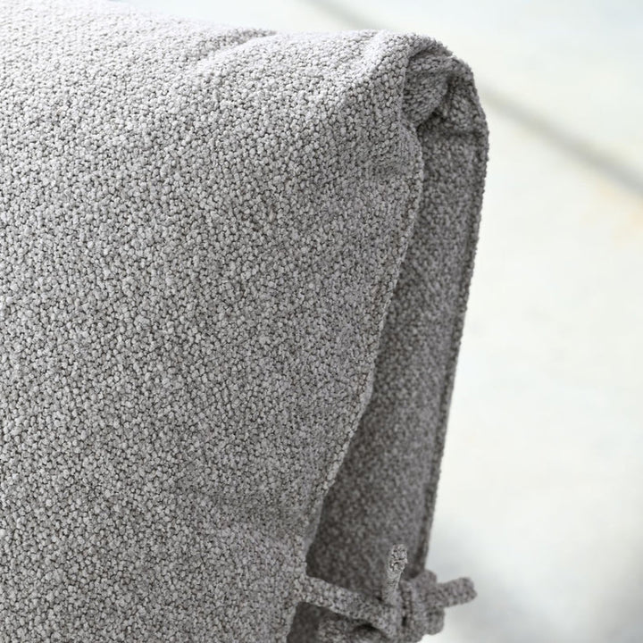 Plume Bed Upholstered Oat Tweed