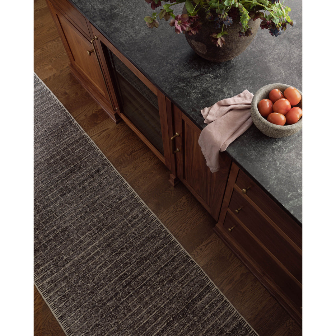 Loloi Beverly Charcoal 2'-6" x 9'-9" Runner Rug