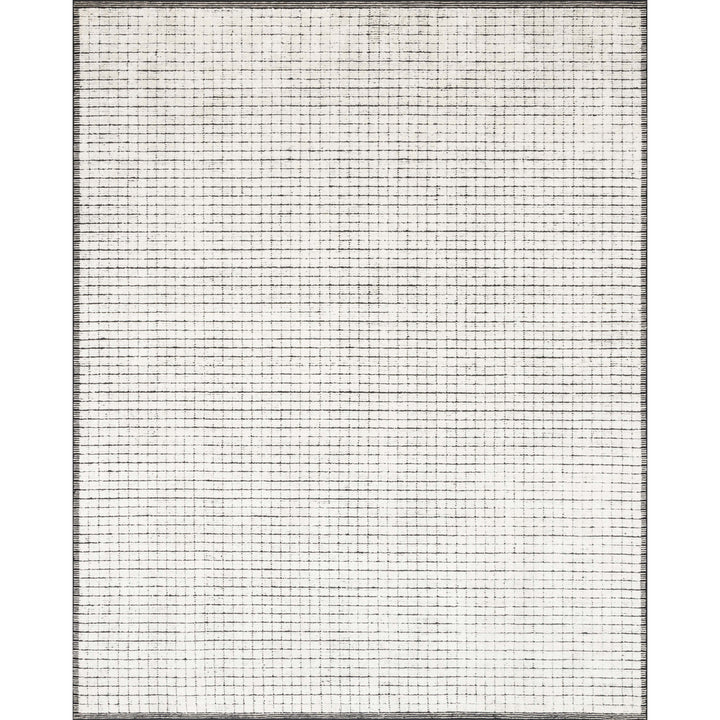 Loloi Beverly Ivory / Black 2'-6" x 8'-6" Runner Rug