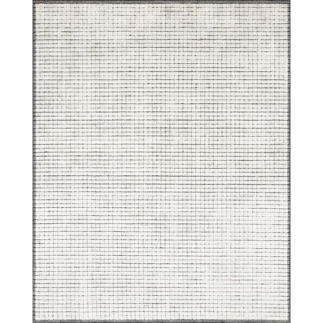 Loloi Beverly Ivory / Black 9'-6" x 13'-6" Area Rug