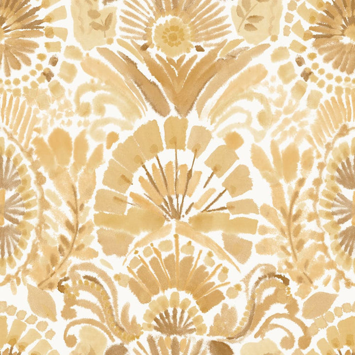 Bohemia Peel and Stick Wallpaper-Tempaper & Co.-Tempaper-BH16007-Wall PaperSaffron Sun-7-France and Son