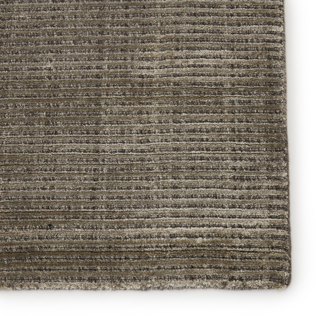 Jaipur Living Basis Handmade Solid Taupe Area Rug (10'X14')