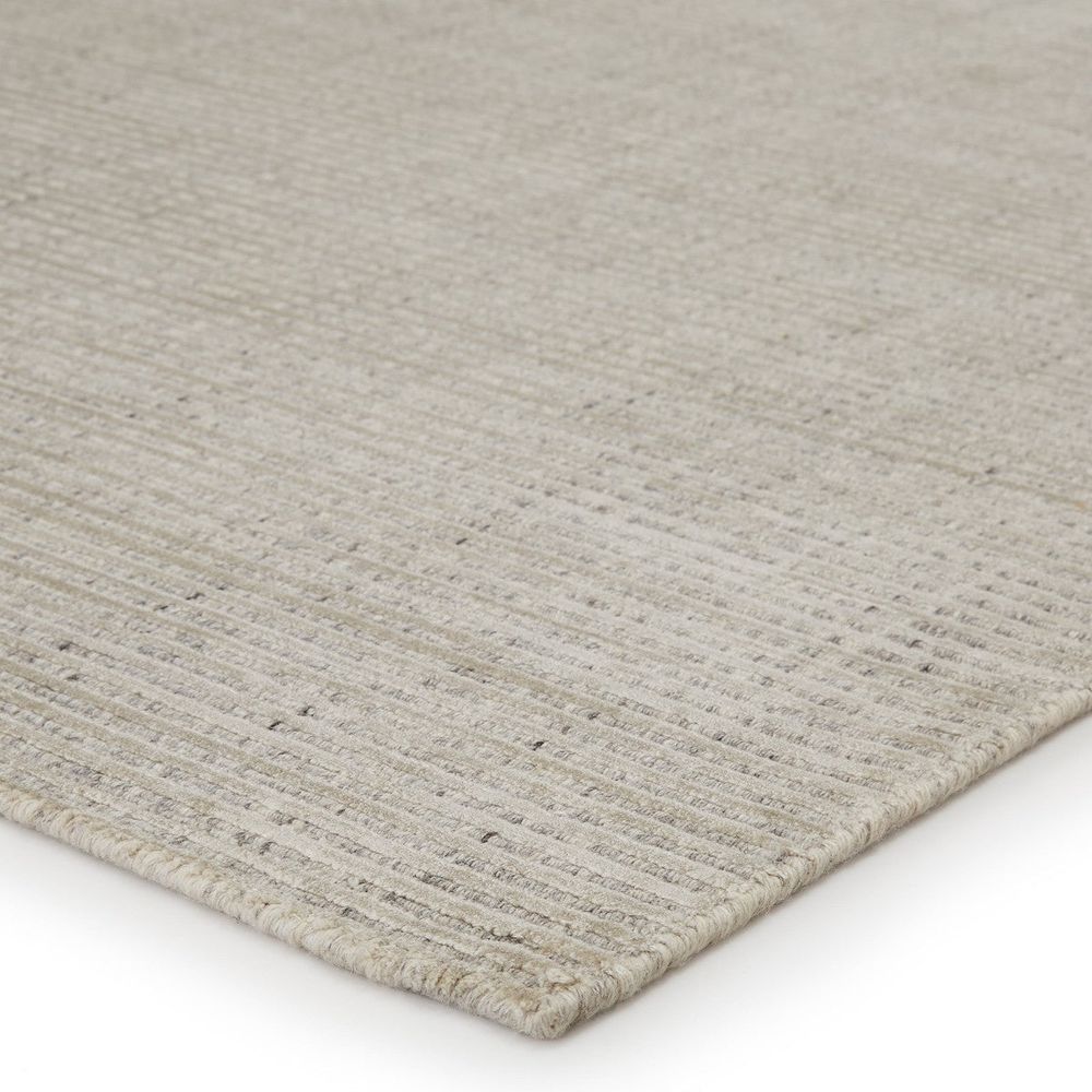 Rugs Maxwell Handmade Solid Ivory/ Gray Area Rug (12'X15')