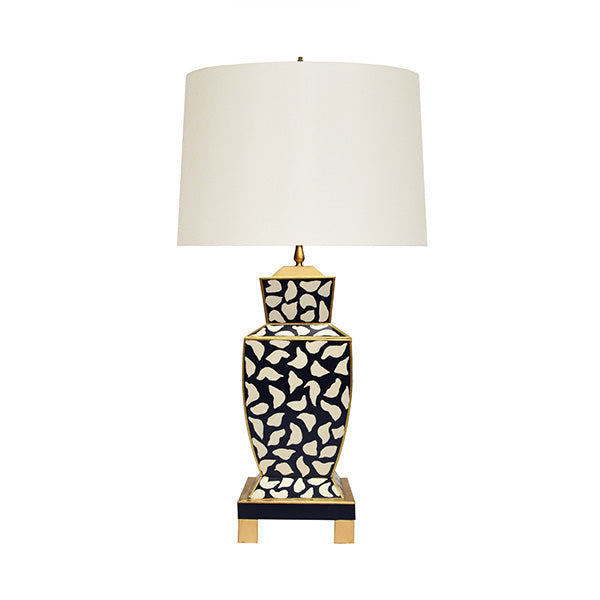 Table Lamps Bianca - Hand Painted Urn Shape Tole Table Lamp